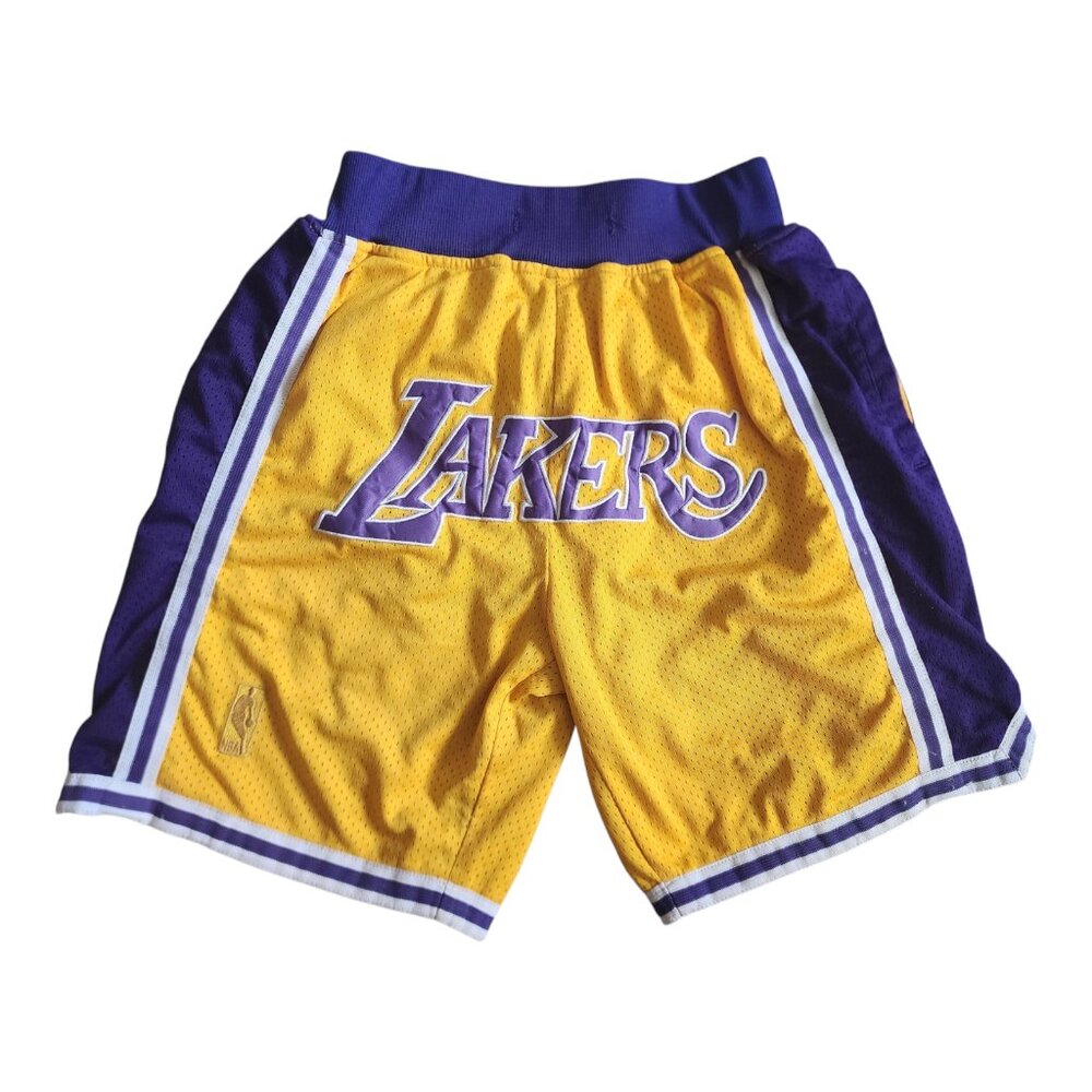 Just Don Los Angeles Lakers Shorts ~ Size Mens M ~ 1996-97 NBA Basketball 90s